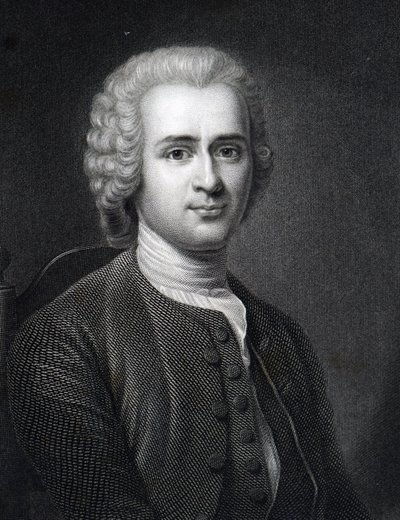 Jean-Jacques Rousseau von Unknown